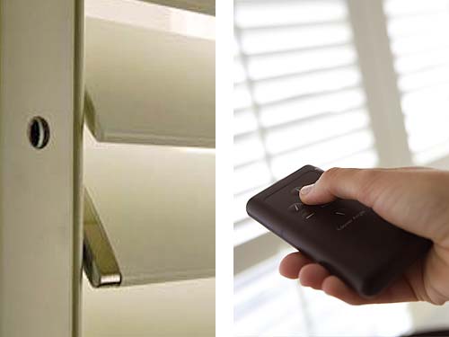 Plantation Shutter Tilt Rod and Remote Control