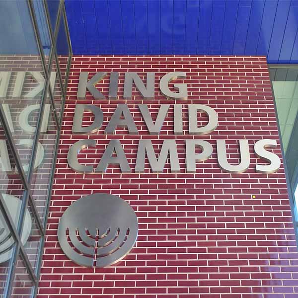 Perfect Blinds King David Campus Contract Roller Blinds Installation